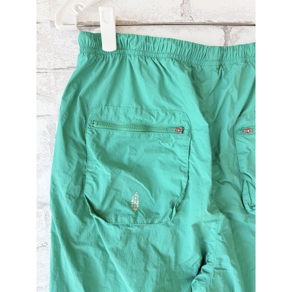 FP Movement Free People Lucky Charm Green Fly By Night Crop Pants Size L - Picture 5 of 8